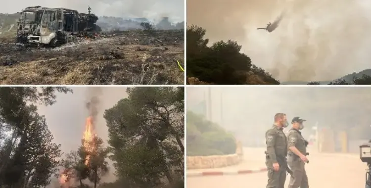  حرائق إسرائيل.. ما أسبابها؟ وما الخسائر الناتجة عنها؟ 