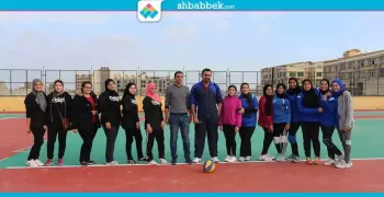 طالبات المنصورة تحصد المركز الأول في منافسات كرة الطائرة بدوري الجامعات
