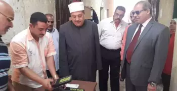 رئيس جامعة الأزهر يتفقد لجان امتحانات الثانوية الأزهرية في العباسية