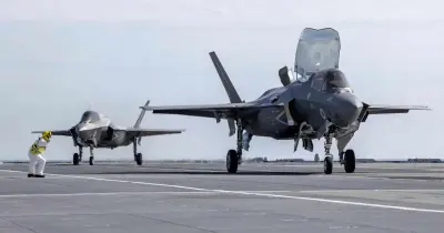 طائرات إف-35 تتحرك لردع التهديدات.. استنفار بريطاني في سماء المنطقة