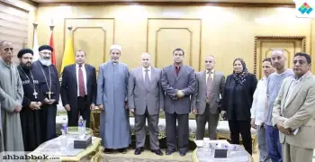 وفد من الأزهر والكنيسة يقود تصالحا بين طلاب في جامعة بني سويف لإلغاء عقوبة فصلهم