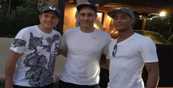 محمد رمضان ينشر صورة جديدة له مع جمال مبارك.. ماذا قال لمنتقديه؟