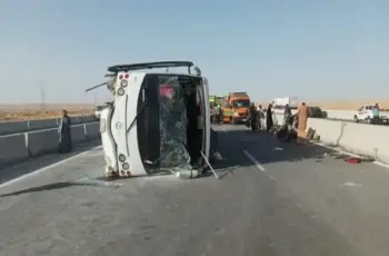 على غرار حادث المنوفية.. كارثة جديدة في البحيرة بعد إنقلاب ميكروباص بالعمالة الزراعية