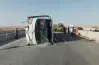 على غرار حادث المنوفية.. كارثة جديدة في البحيرة بعد إنقلاب ميكروباص بالعمالة الزراعية