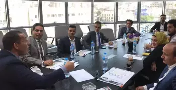 زيارة ميدانية لطلاب جامعة النهضة في جريدة اليوم السابع (صور)