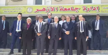 رئيس جامعة الأزهر لعمدة فرانكفورت: شريعة الإسلام تقبل الاختلاف (صور)