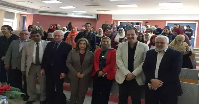 جامعة بدر تحتفل باليوم العالمي للمرأة.. هالة الحديدي نموذجا للنجاح