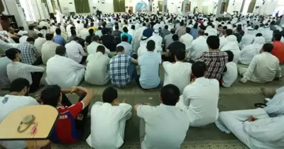 لإحياء ذكرى الهجوم المسلح.. اتحاد طلاب العريش يؤدون صلاة الجمعة بمسجد الروضة