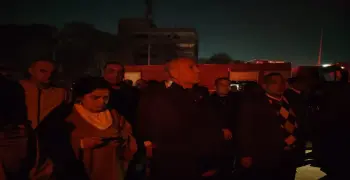 حريق مخزن الخشب بالمرج.. إصابات و10 سيارات إطفاء لإخماد النيران (فيديو)