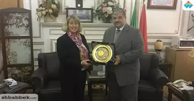 كلية التجارة جامعة القاهرة تستقبل وفد دولي من جامعة «وليدو» الأمريكية (صور)