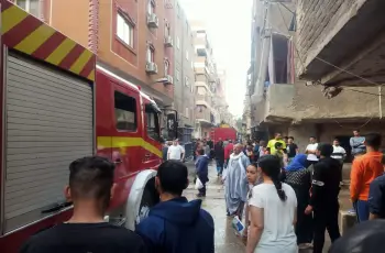 حريق الزاوية الحمراء.. مصرع 7 أشخاص وإصابة آخرين في مصنع ملابس