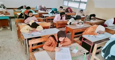 حل امتحان عربي الصف الثالث الإعدادي محافظة المنيا الترم الأول 2026