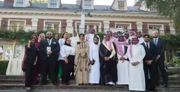 الأميرة ريما بنت بندر تلتقي جنود السعودية المصابين.. ماذا قالت لهم؟