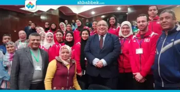 جوائز جامعة حلوان في أسبوع شباب الجامعات الثاني عشر