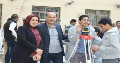 جامعة المنصورة تعرض برامجها لطلاب المدارس