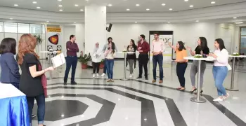 الجامعة الألمانية تنظم مسابقة لريادة الأعمال لطلاب كلية الصيدلية (صور)