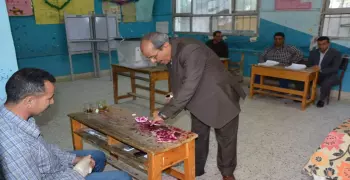 رئيس جامعة الفيوم يدلي بصوته.. ويعلن: التعديلات الدستورية مهمة لتأمين المستقبل