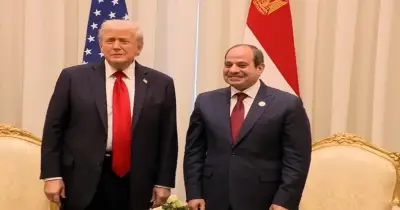 أول طلب من السيسي لترامب في زيارته لمصر
