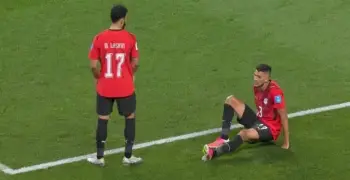 إصابة أحمد فتوح.. ماذا حدث له خلال مباراة مصر وإيران اليوم.