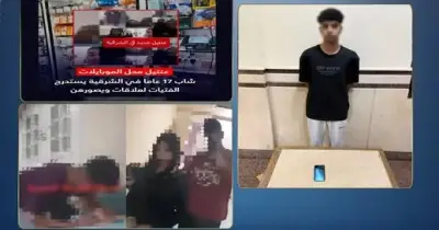 سقوط عنتيل الشرقية.. عمره 19 سنة فقط