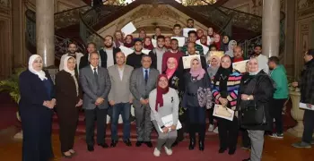 جامعة عين شمس تكرم المشاركين في حملة مناهضة التحرش