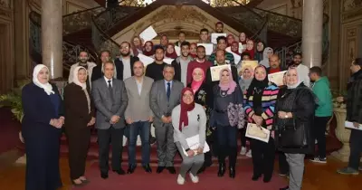 جامعة عين شمس تكرم المشاركين في حملة مناهضة التحرش