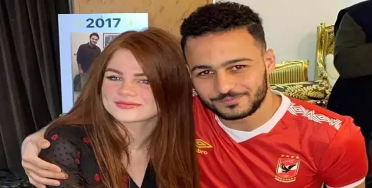  شاهد احتفال زوجة أحمد رمضان بيكهام بفوز الأهلي على الزمالك 