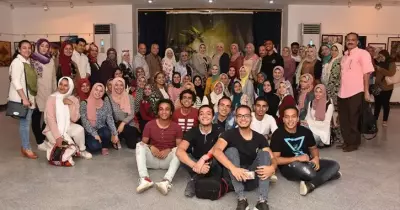 10 جامعات تشارك في مهرجان الفنون التشكيلية بجامعة عين شمس