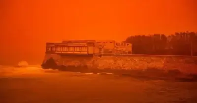 تحذير من الأرصاد الجوية بخصوص العاصفة الدموية