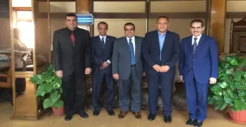 في تقليد جديد.. مديرون جدد يؤدون اليمين أمام رئيس جامعة قناة السويس «صور وفيديو»