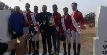 منتخب مصر يفوز بالمركز الأول في البطولة الدولية للفروسية