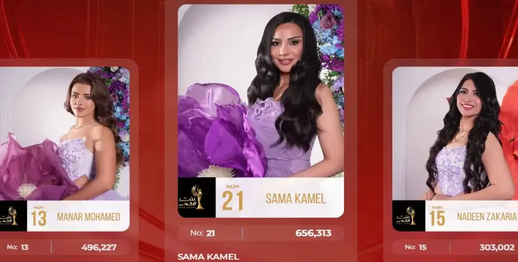  رابط التصويت لصالح المرشحة الأفضل في مسابقة ملكة جمال مصر 2025 