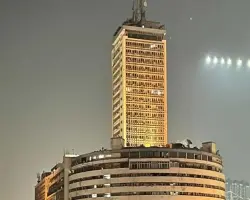 حريق في ماسبيرو بسبب انفجار جهاز