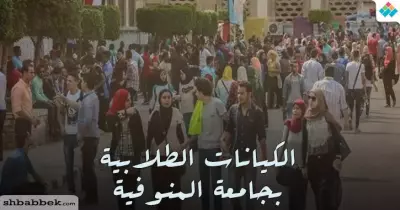 الكيانات الطلابية في جامعة المنوفية.. دليلك للاشتراك في الأنشطة والفعاليات