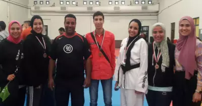 عين شمس تحصد المركز الأول في التايكوندو على مستوى الجامعات