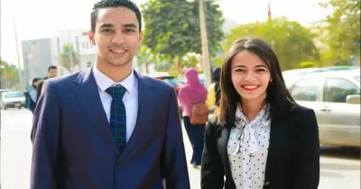 أحمد خالد رئيسا لاتحاد طلاب جامعة الفيوم ومونيكا صدقي نائبا