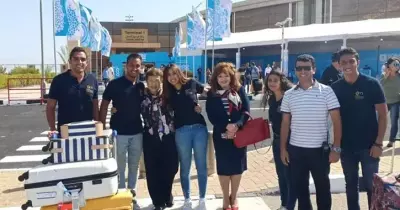 نوال الدجوي تترأس وفد جامعة أكتوبر للعلوم بمنتدى شباب العالم