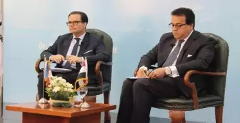 مؤتمر صحفي لوزير التعليم العالي والسفير الفرنسي حول إعادة تأسيس الجامعة الفرنسية بالقاهرة