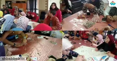 ورشة لتعليم صناعة الاكسسورات بـ«آداب المنصورة»