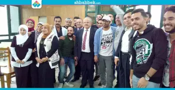 صور| «الخشت» يحضر «بروفات» فريق جامعة القاهرة للإنشاد الديني
