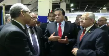 جامعة المنيا تشارك في معرض التعليم العالي