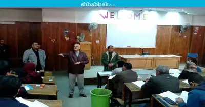 ضبط 600 طالب متلبسين بوقائع غش في تجارة بنها
