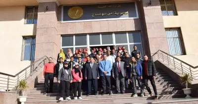جامعة سوهاج تهنئ الشعب المصري بذكرى ثورة يناير وأعياد الشرطة