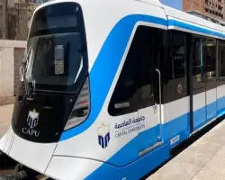قطار ألستوم يبدأ التشغيل التجريبي على الخط الأول للمترو