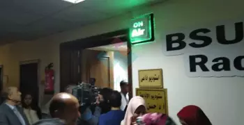 وزير التعليم العالي يفتتح استوديوهات كلية إعلام بني سويف