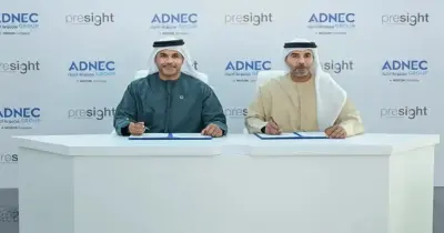 adnec group توقع مذكرة تفاهم مع «بريسايت» لتطبيق حلول الذكاء الاصطناعي في مراكز الفعاليات