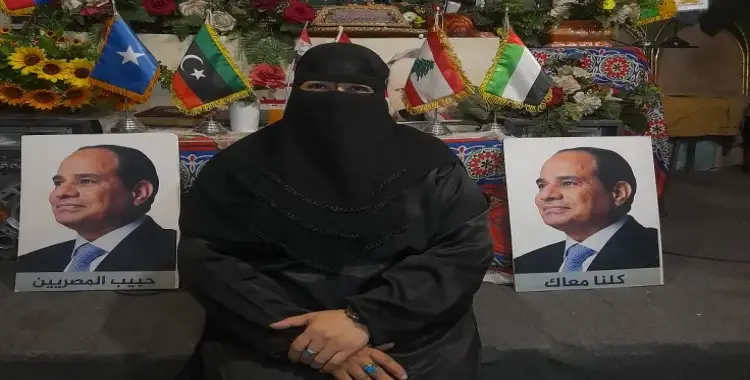  سهام عمران.. مرشحة للنواب تخلت عن نقابها لدخول المجلس (صورة) 
