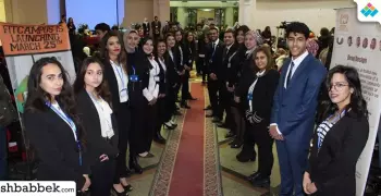 بالصور.. جامعة أكتوبر للعلوم تناقش مشروعات تخرج الطلاب