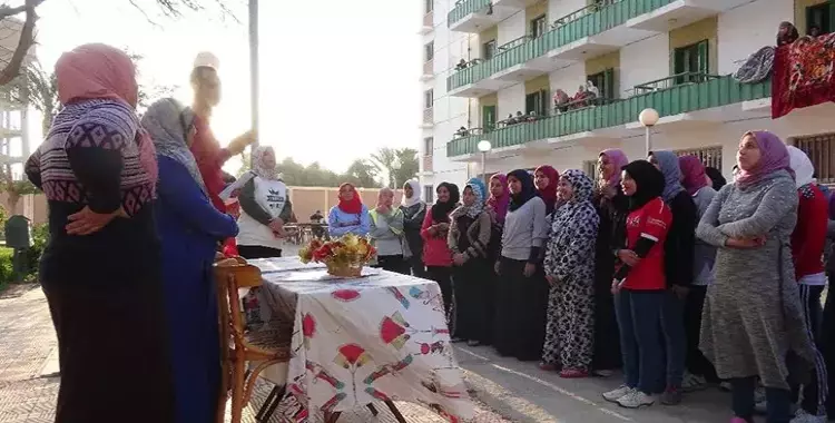  مدن جامعة المنيا تنظم «يوم ترفيهي» للطالبات (صور) 