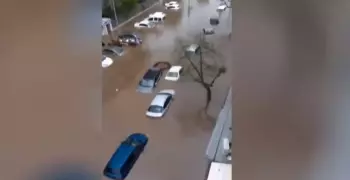 إسرائيل تغرق في الأمطار.. مواطنون وشوارع وسيارات غمرتهم المياه (فيديو)